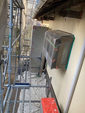 養生 外壁塗装 塗装 外壁 高知