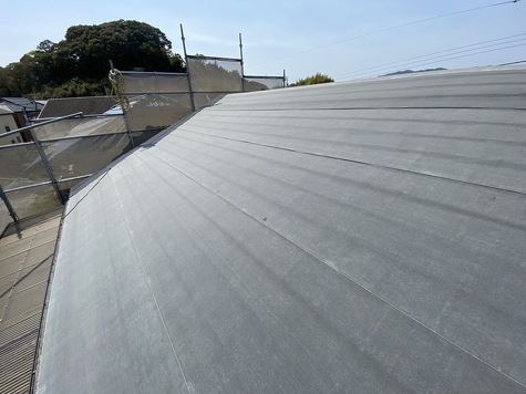 高知　スーパーガルテクトでカバー　外壁　塗装　カバー工法