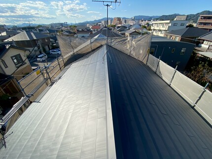 高知　カバー工法　横暖ルーフS　屋根修理　雨漏り