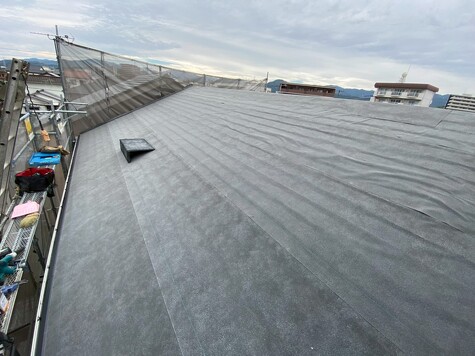 高知　カバー工法　横暖ルーフS　屋根修理　雨漏り