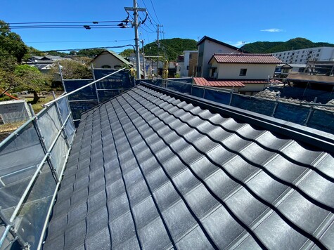 高知　葺き替え　ルーガ雅　屋根修理　樋交換　瓦  塗装