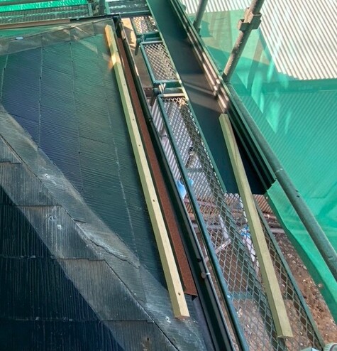 高知　屋根修理　カバー工法　DECRA　MILANO　シャネリア　カッパーレッド