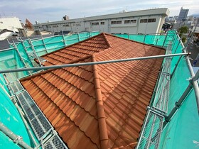 高知　屋根修理　カバー工法　DECRA　MILANO　シャネリア