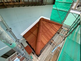 高知　屋根修理　カバー工法　DECRA　MILANO　シャネリア