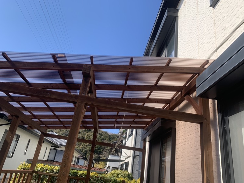 ポリカ交換工事