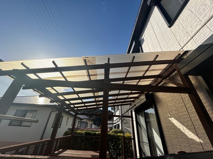 ポリカ交換工事