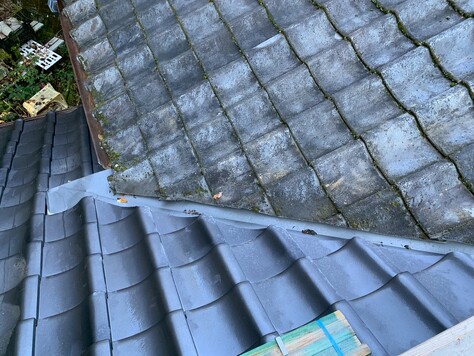 釉薬瓦　高知　葺き替え　雨漏り　屋根