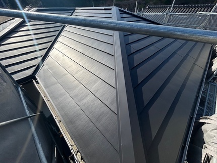 高知　ニチハ　横暖ルーフαプレミアムS　葺き替え　屋根　雨漏り