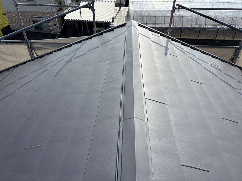 高知　雨漏り　屋根　葺き替え　ニチハ　横暖ルーフαS