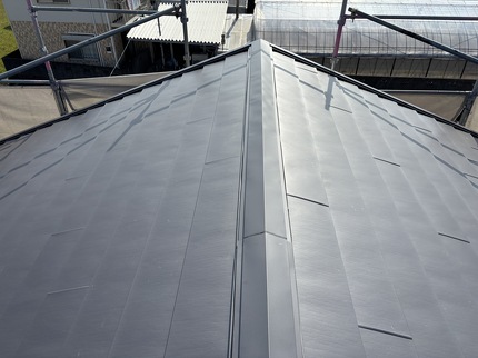 高知　雨漏り　屋根　葺き替え　ニチハ　横暖ルーフαS