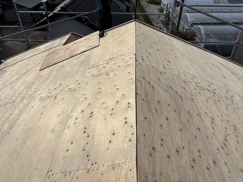 高知　雨漏り　屋根　葺き替え　ニチハ　横暖ルーフαS