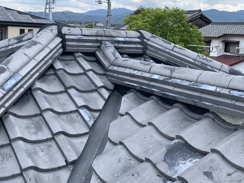 屋根　雨漏り　谷部　棟　隅棟