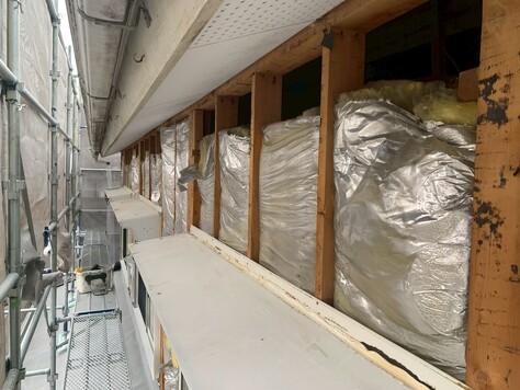 屋根　雨漏り　屋根カバー工法　外壁張替え