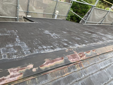 屋根　雨漏り　屋根カバー工法　外壁張替え