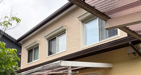 屋根　雨漏り　屋根カバー工法　外壁張替え