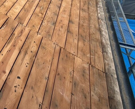高知　屋根リフォーム　雨漏り　ニチハ横暖ルーフ　屋根葺き替え